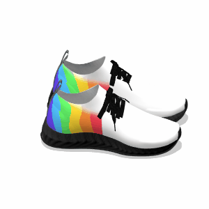 Bright Pride - Black Soles